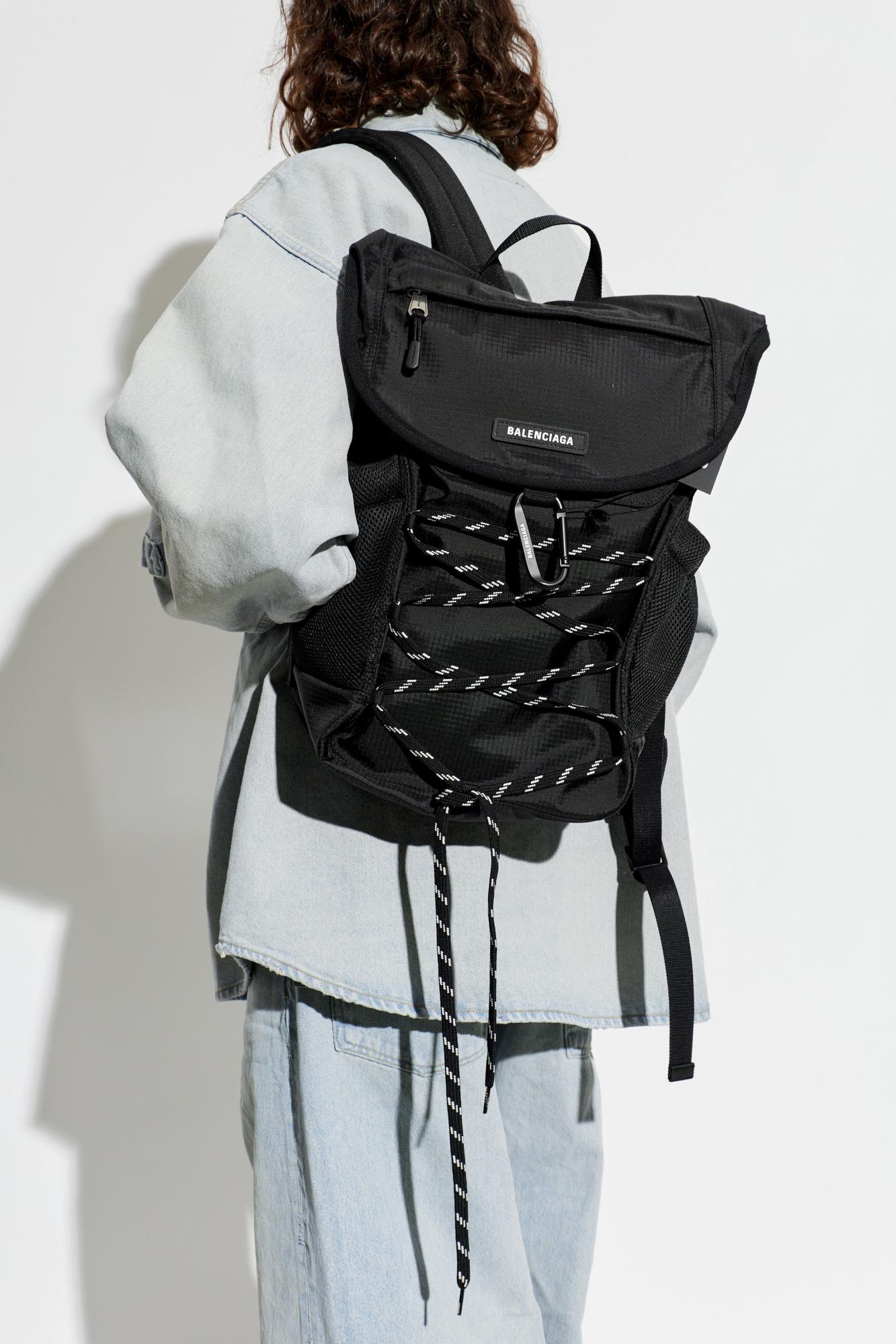 Backpack With Logo, Men's, Black