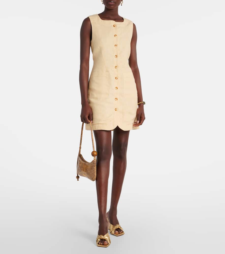 Emma linen minidress