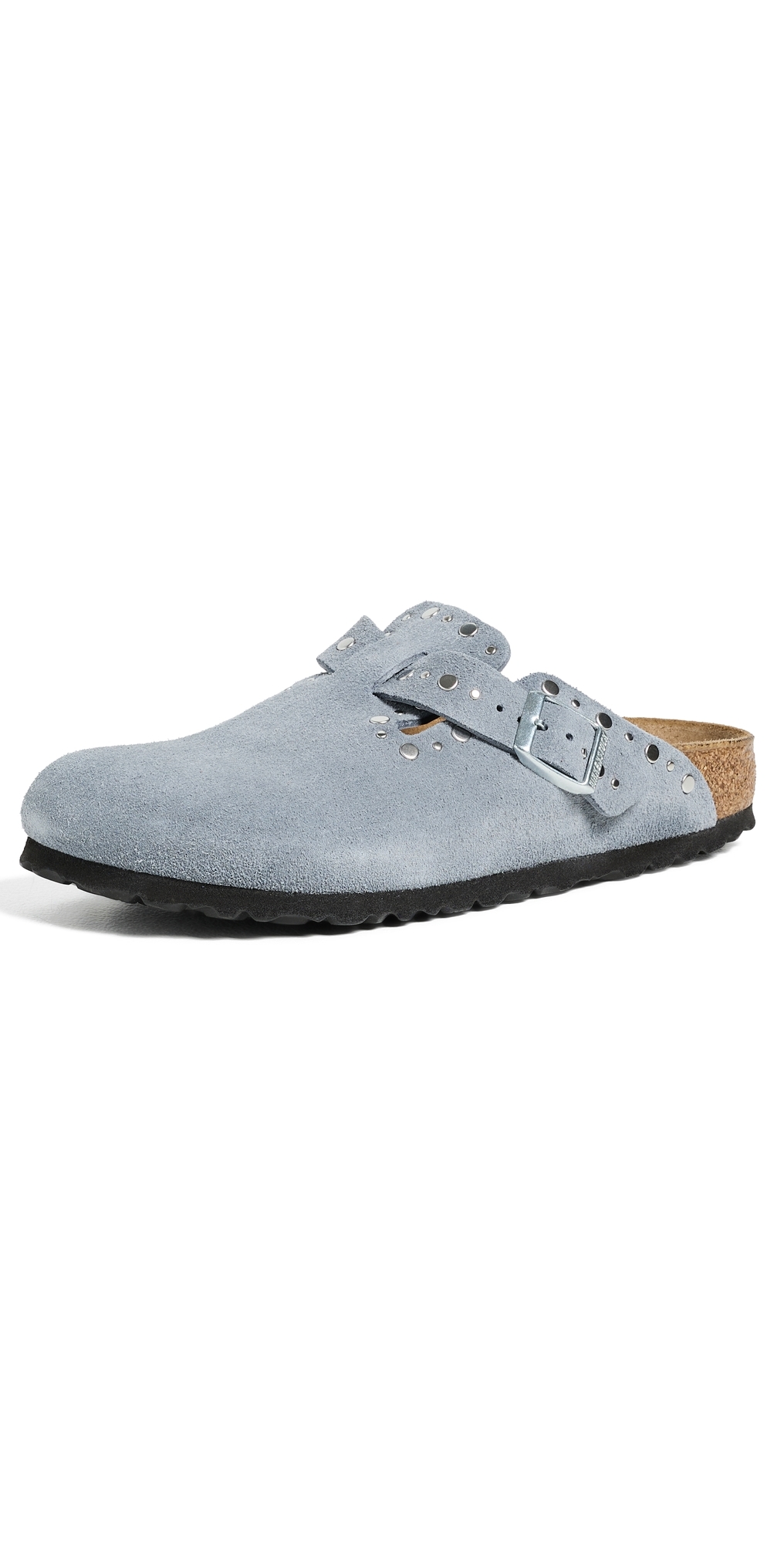 Boston Rivets Clogs Stone Blue
