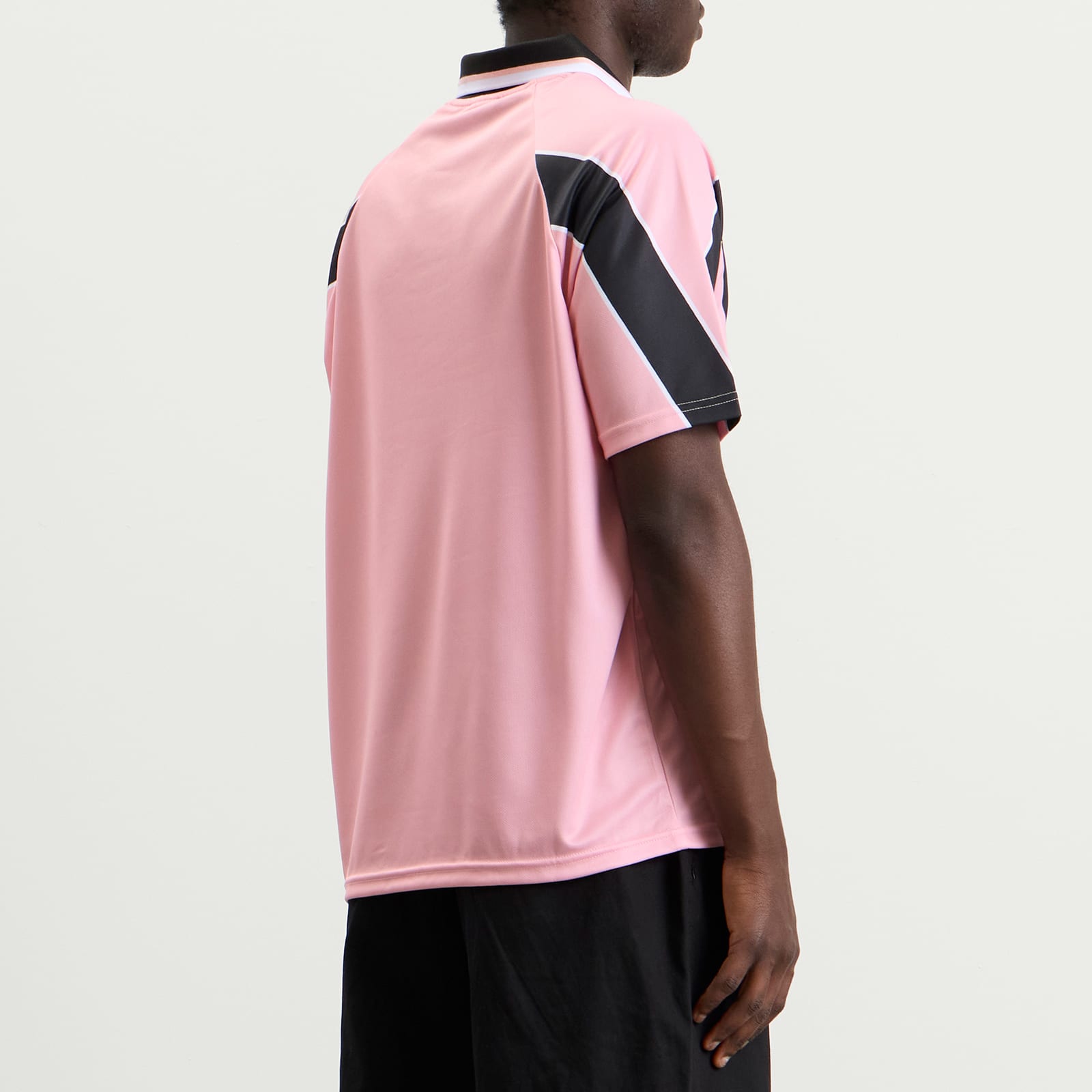 Men's x WOEI Away Jersey Top Pink/Black