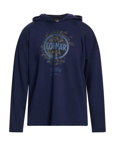 Yosuke Aizawa Man Sweatshirt Navy Size M Cotton, Polyester