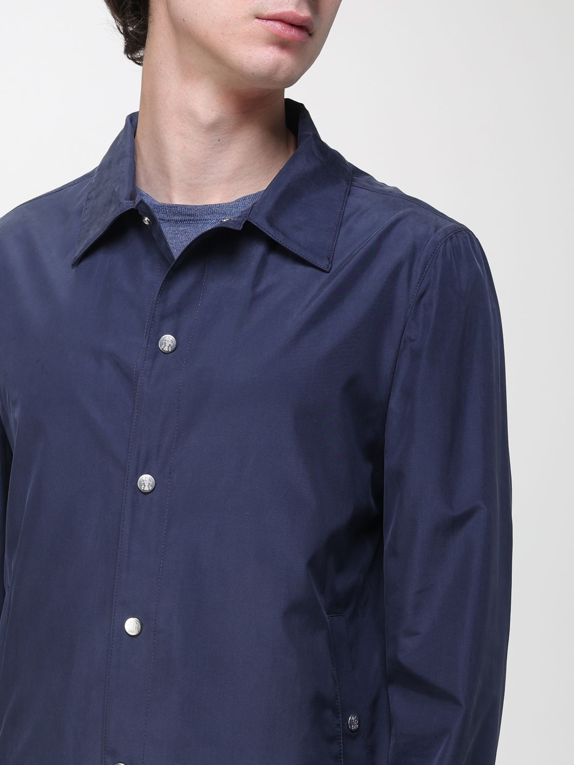 Jacket Men color Blue