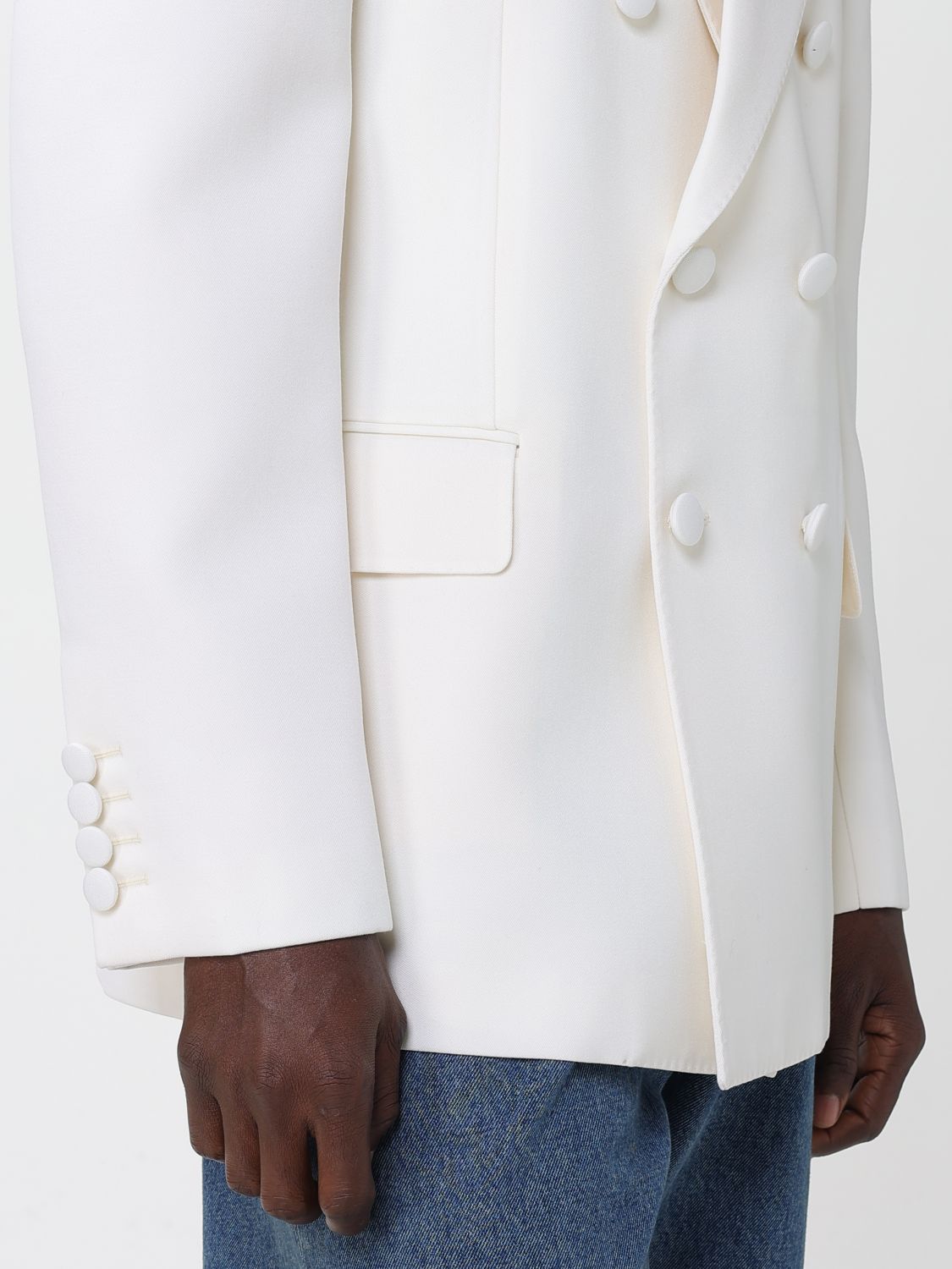 Jacket Men color White