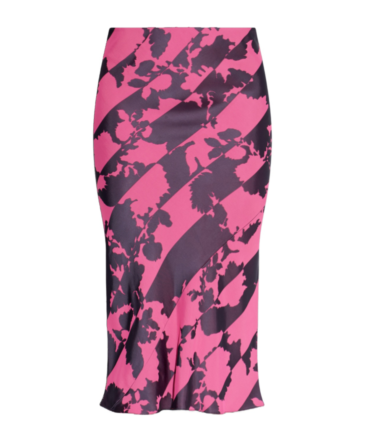 Printed midi skirt