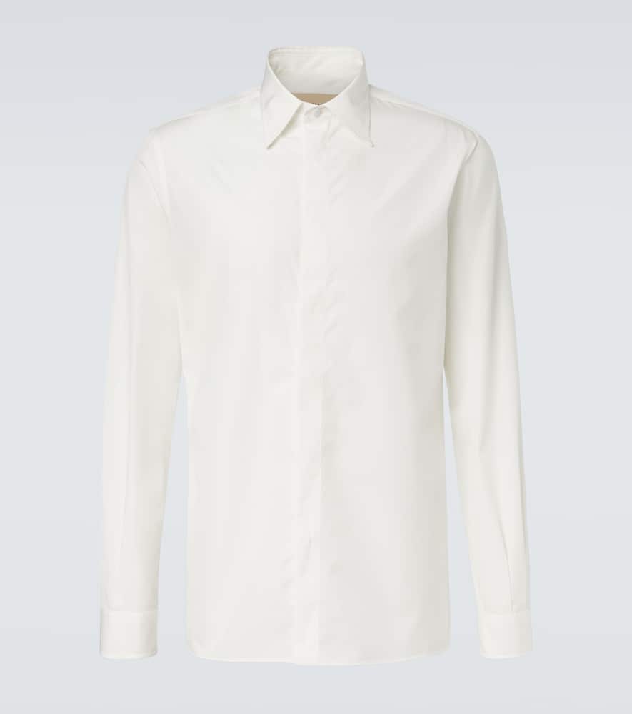 Cotton poplin shirt