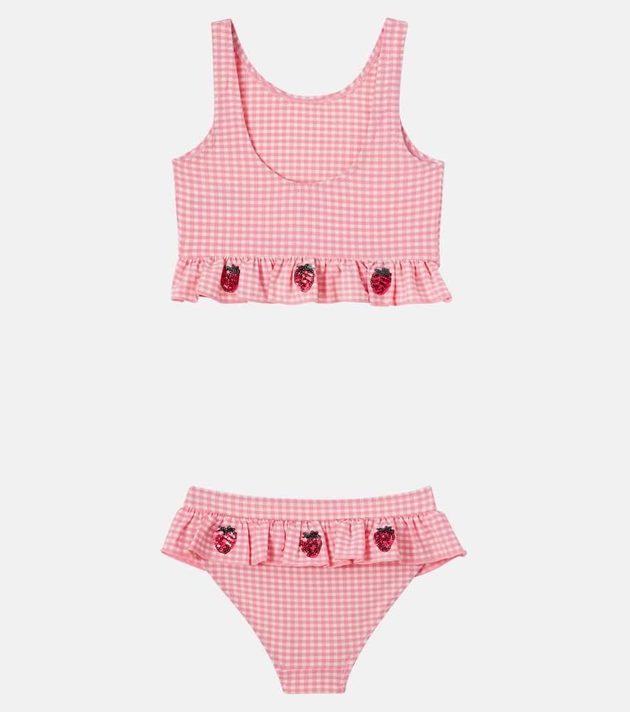 Konges Sløjd Etta gingham seersucker bikini
