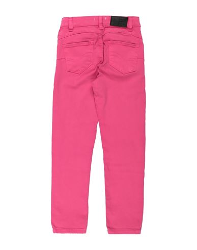 Kid Girl Jeans Fuchsia Size 10 Cotton, Elastane