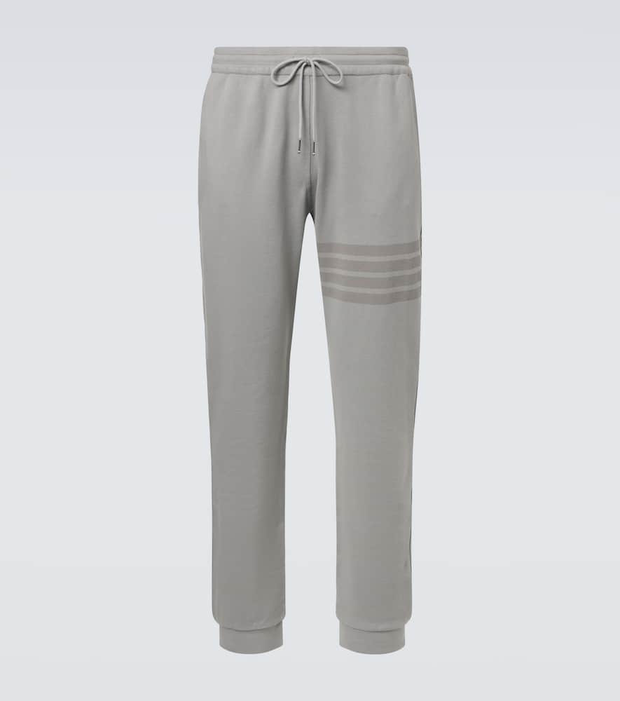 4-Bar cotton sweatpants