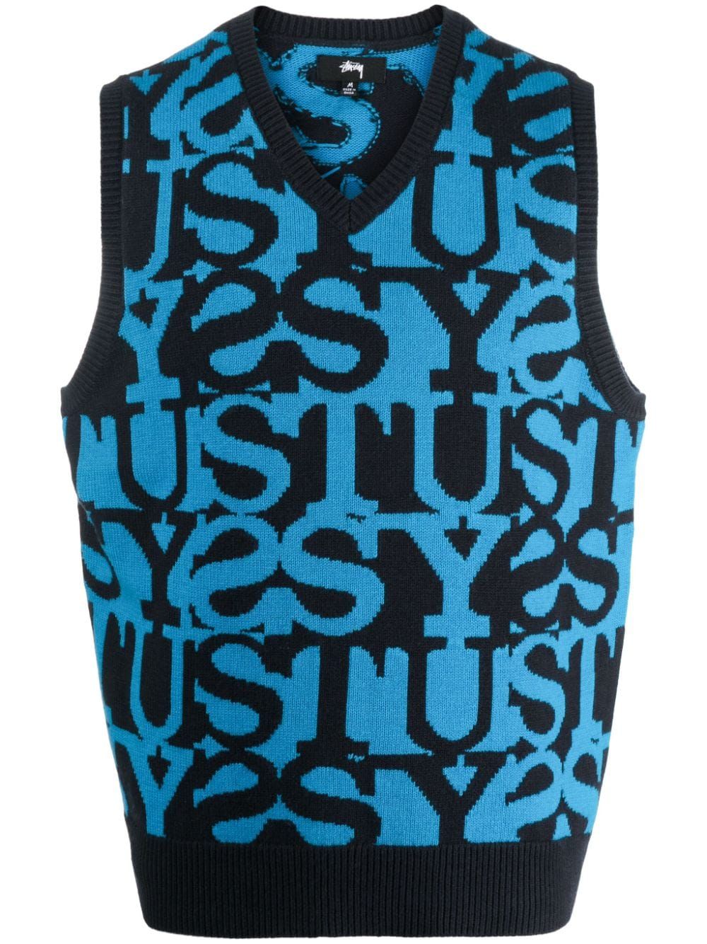 Stacked Sweater Vest for Men