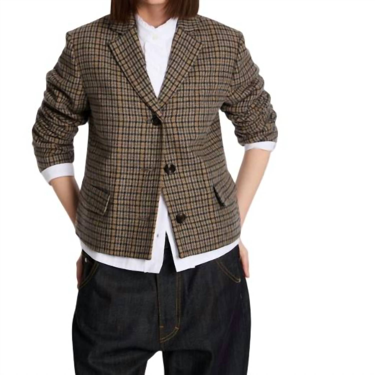 Nikita Blazer Jacket In Plaid