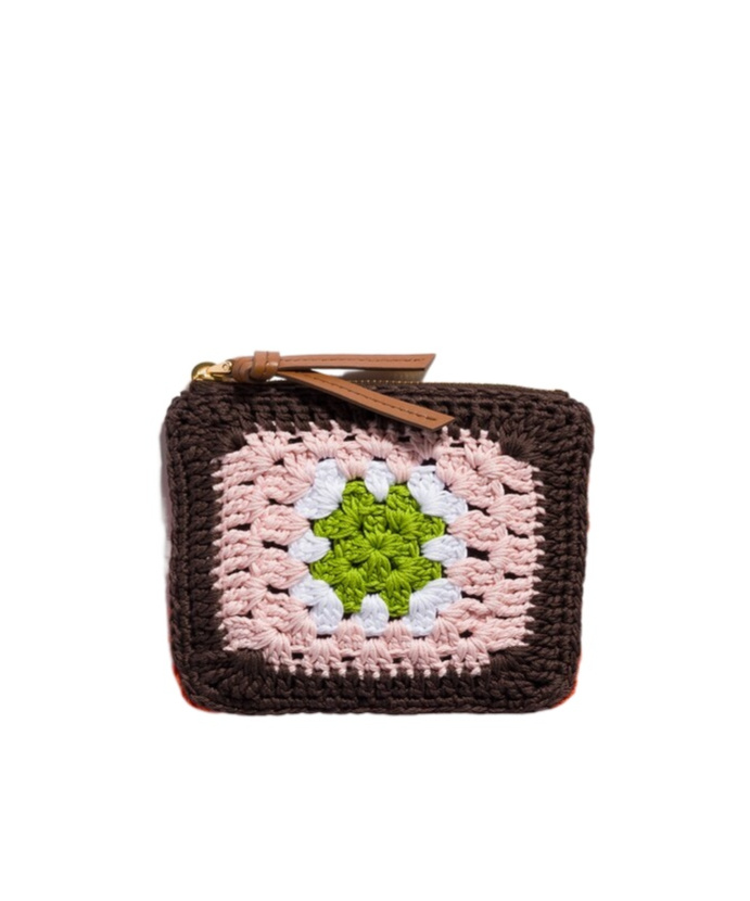 Crochet zipper pouch