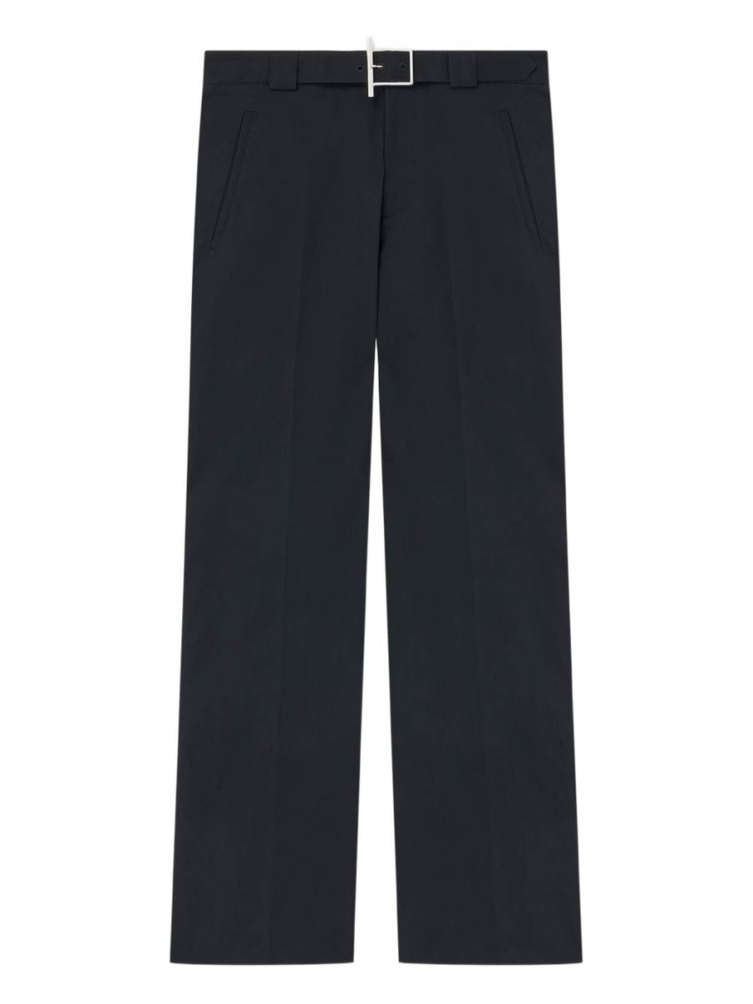Black Flat Front Trouser