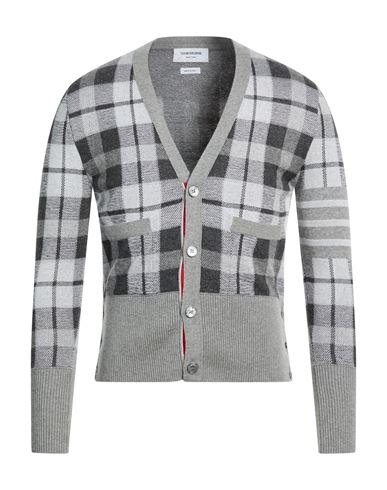 Man Cardigan Grey Size 1 Cashmere