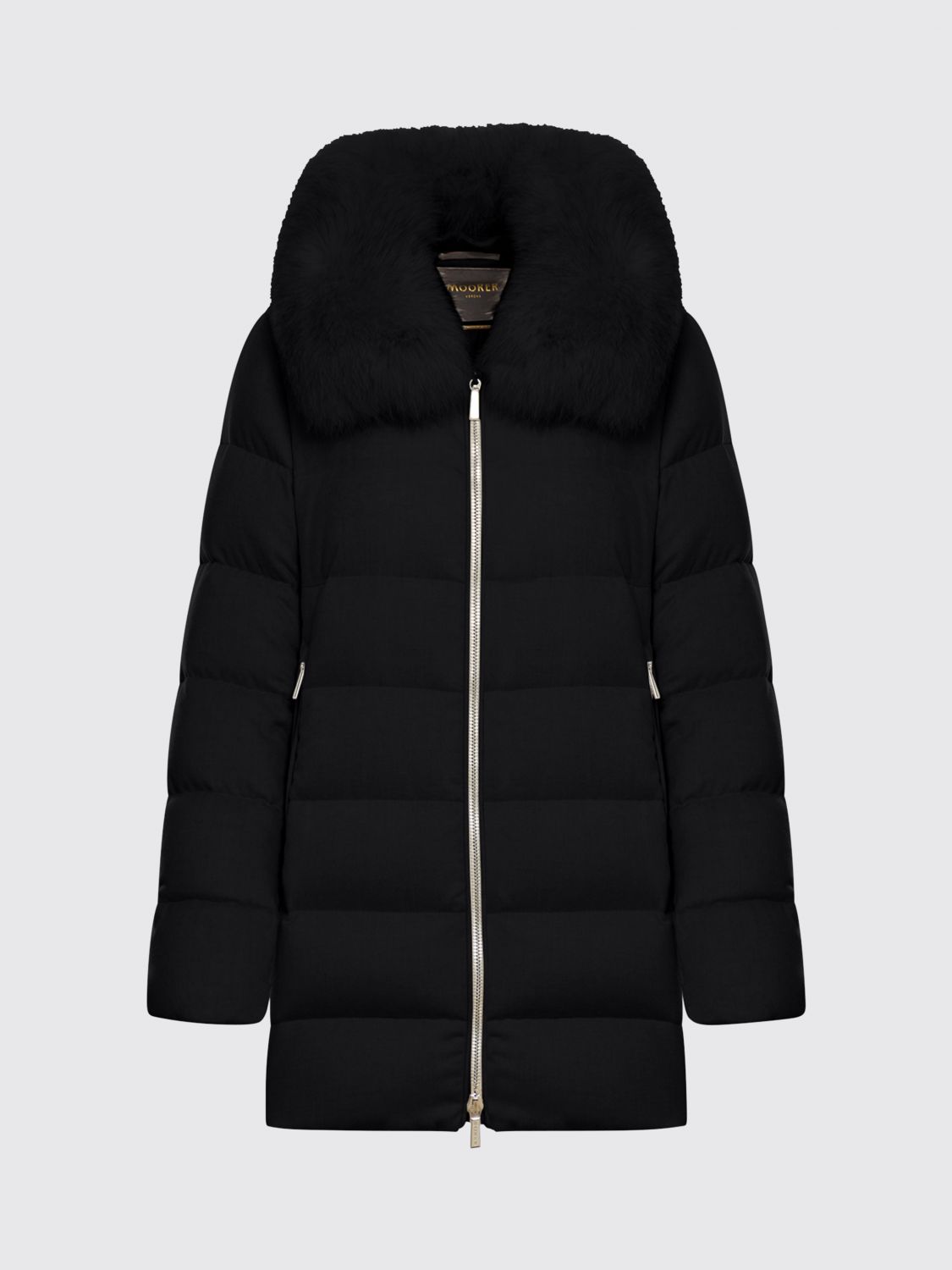 Moorer Dorado coat - Black