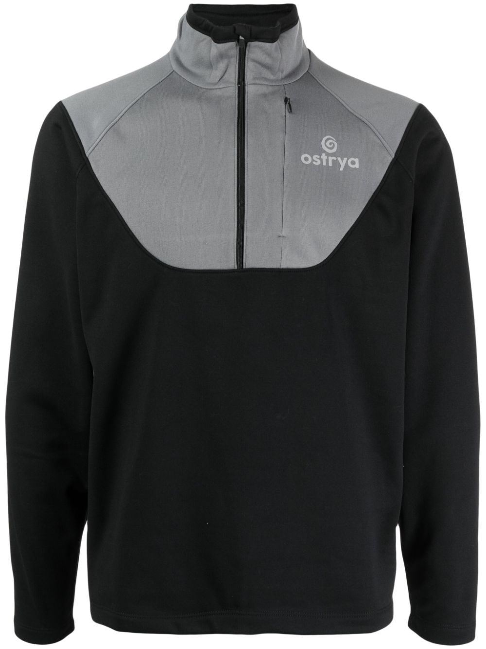 Rove half-zip performance jacket - Black