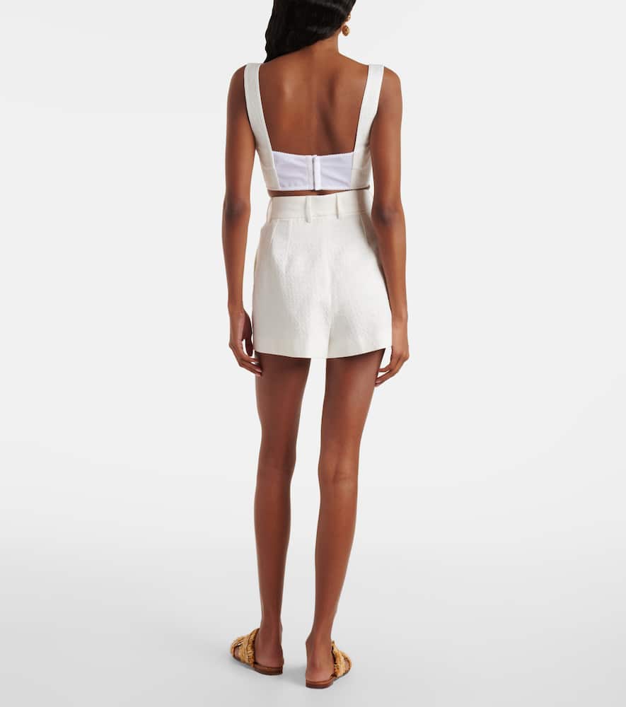 Scalloped bra top