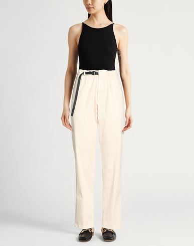 Woman Pants Ivory Size 00 Cotton, Elastane