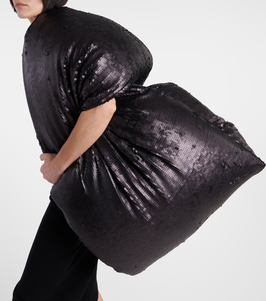 Rick Owens Sequined down jacket