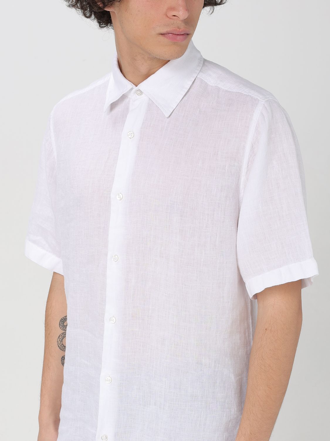 Shirt BOSS Men color White