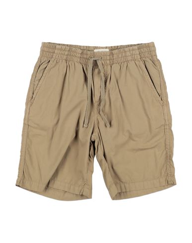 Kid Boy Shorts & Bermuda Shorts Khaki Size 10 Cotton