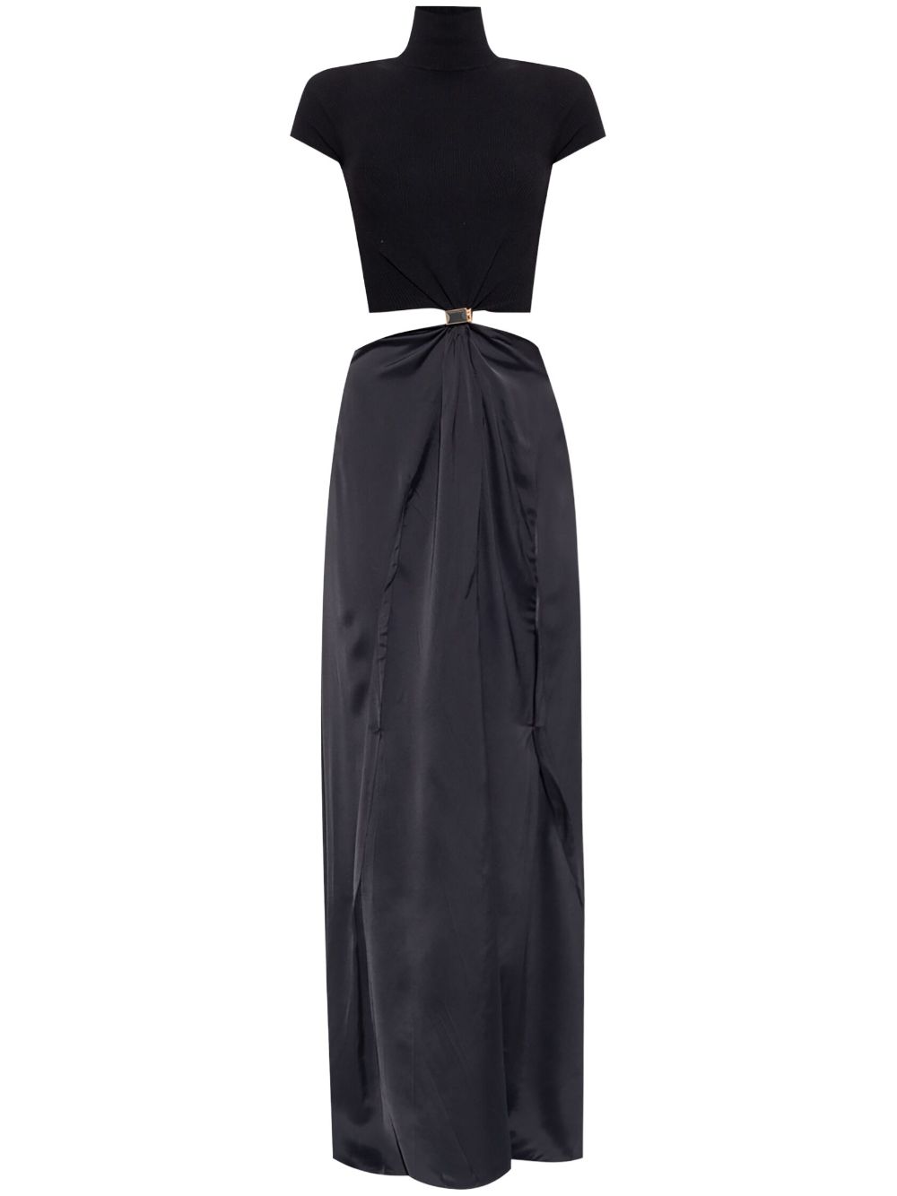 Cut-out maxi dress - Black