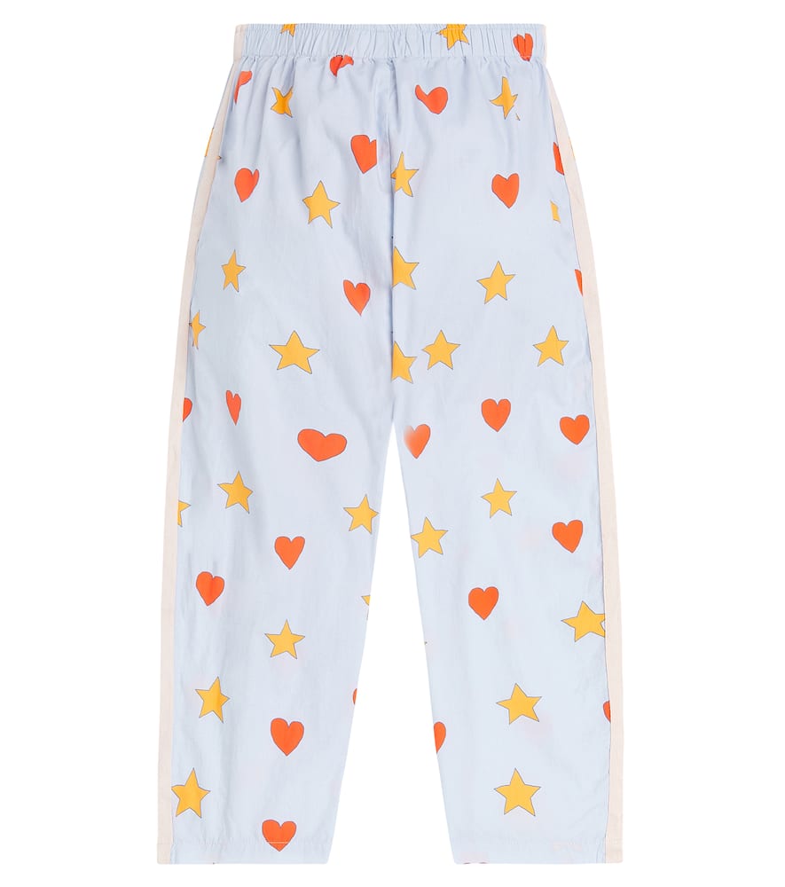 Tinycottons Hearts and Stars cotton poplin pants