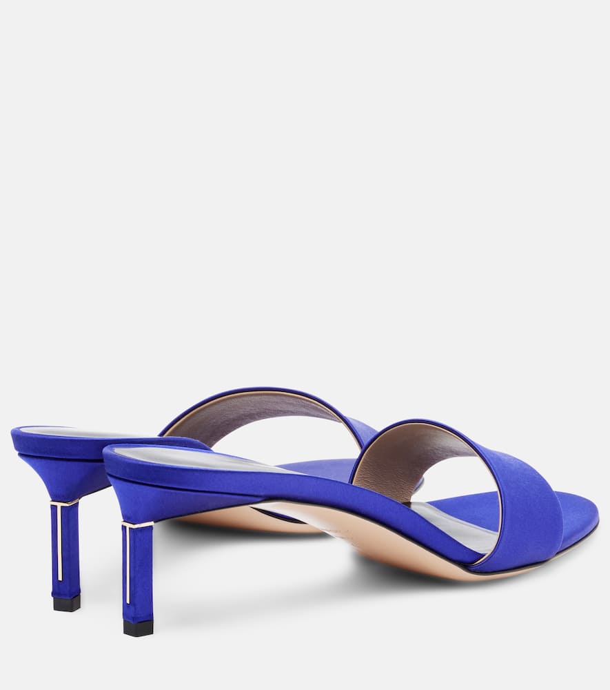 T Icon 55 satin mules