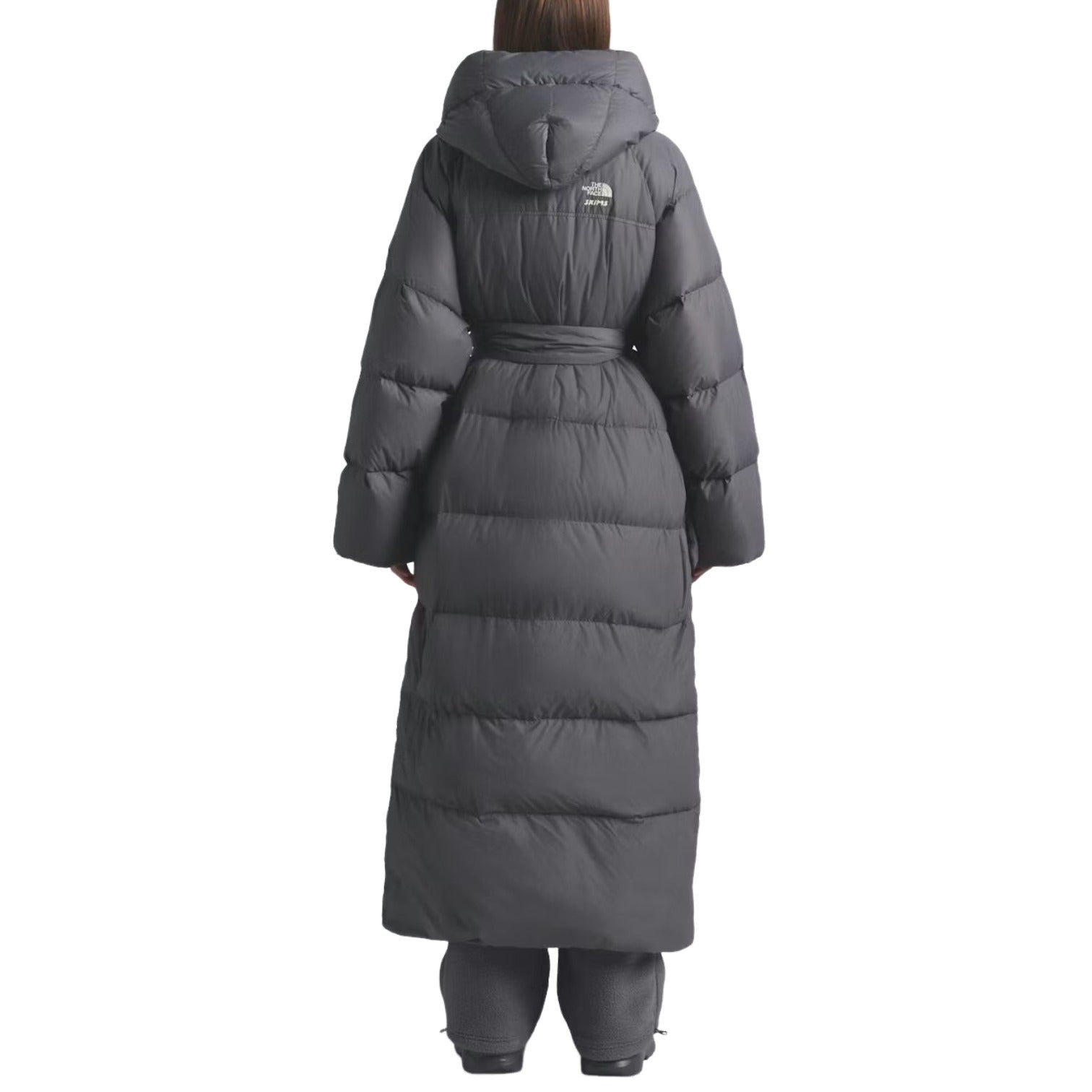 (WMNS) x SKIMS FW25 Nuptse Wrap Parka 'Gunmetal'
