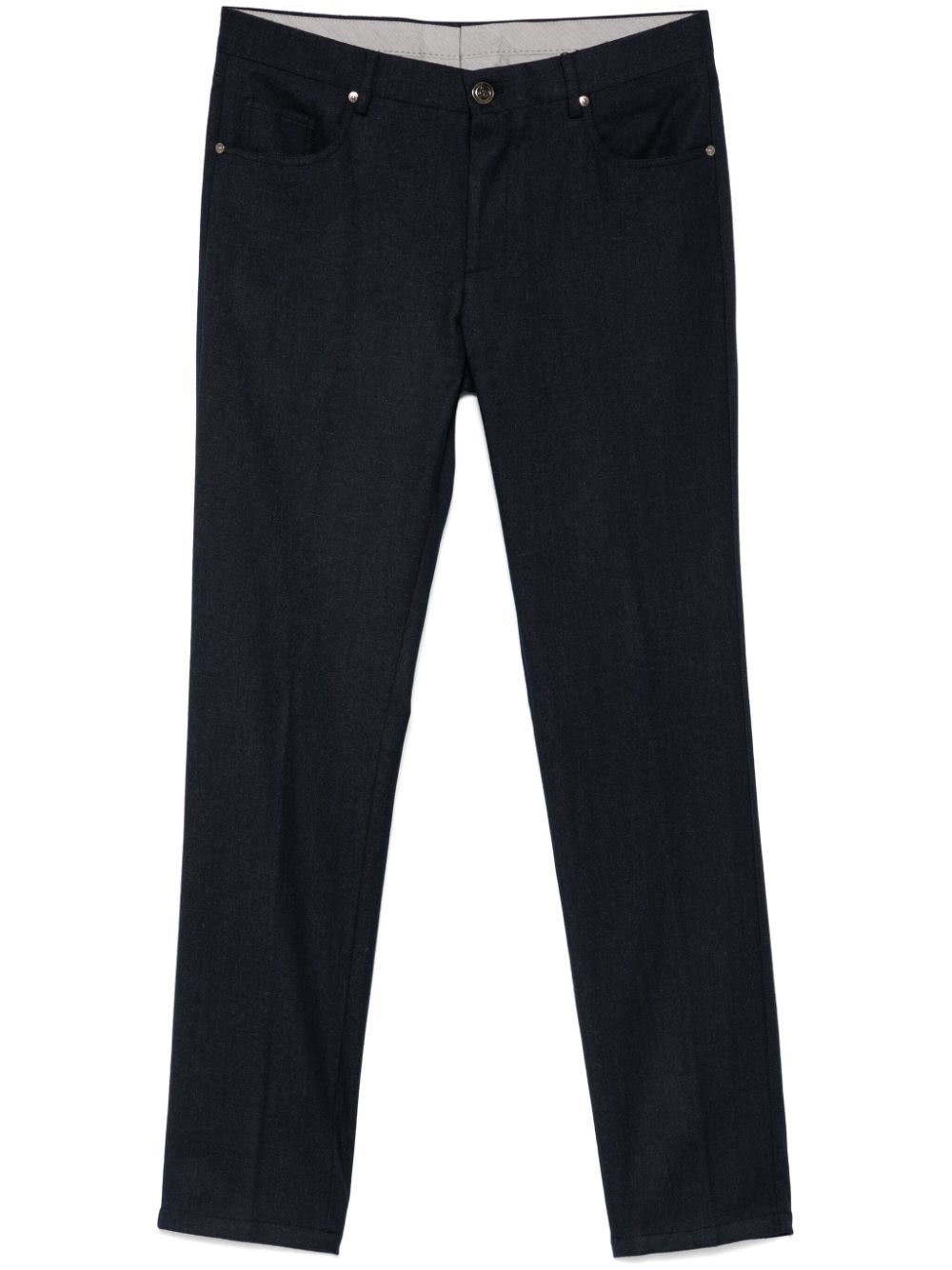 Straight-leg trousers - Blue