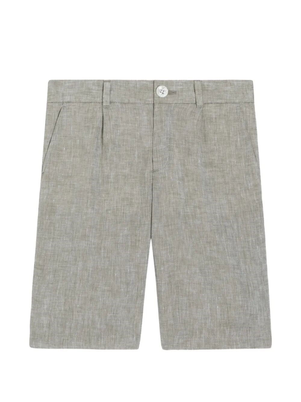Linen Bermuda Shorts