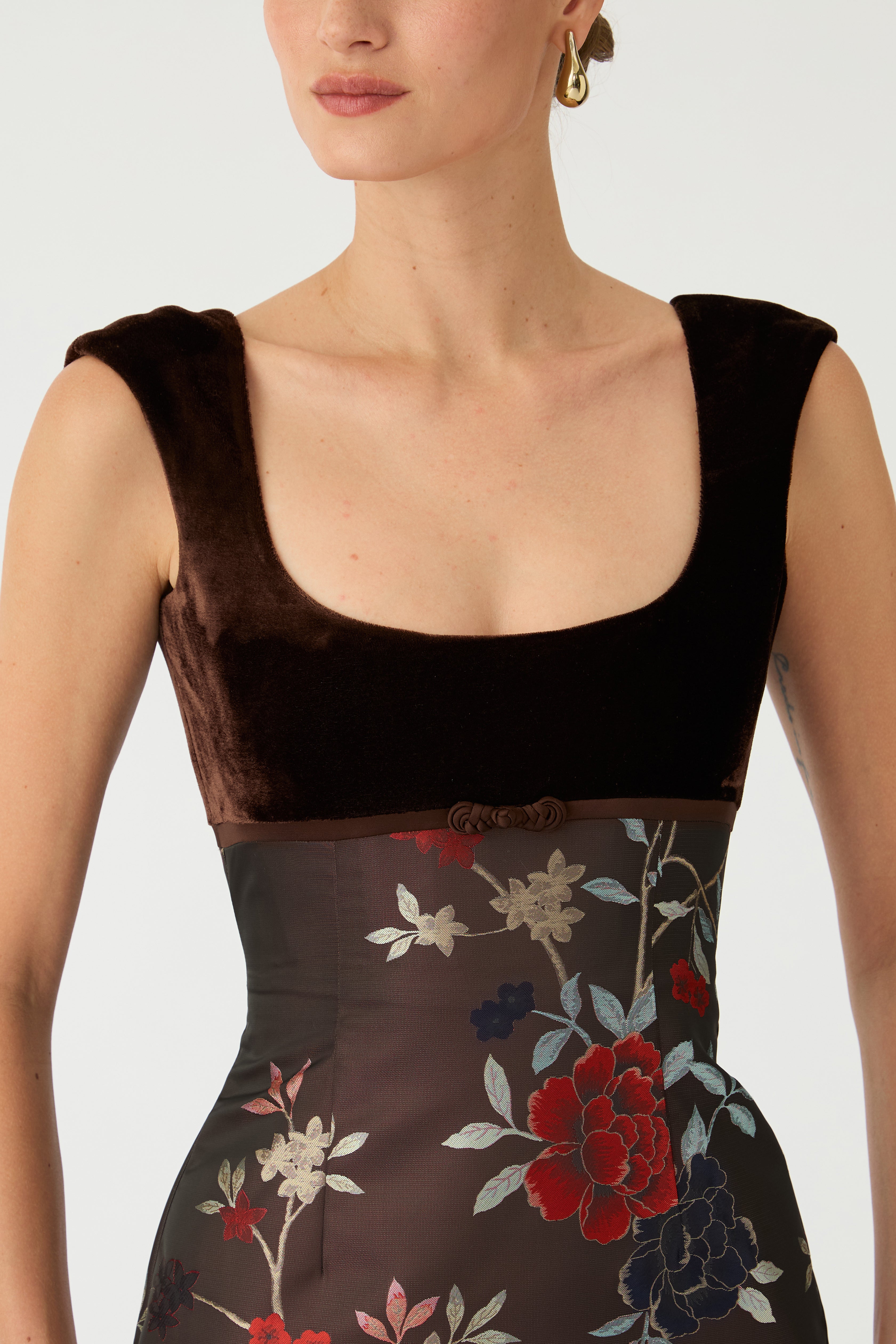 Tove Jacquard Dress