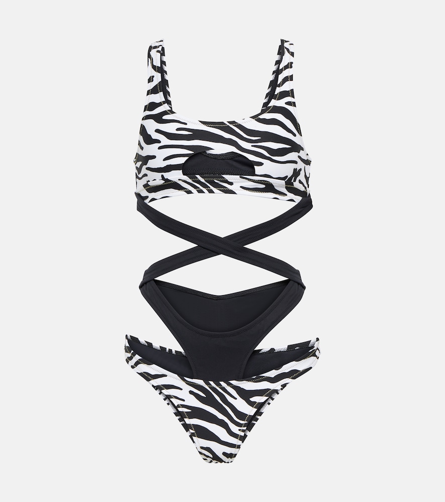 Theresa animal print swimsuit
