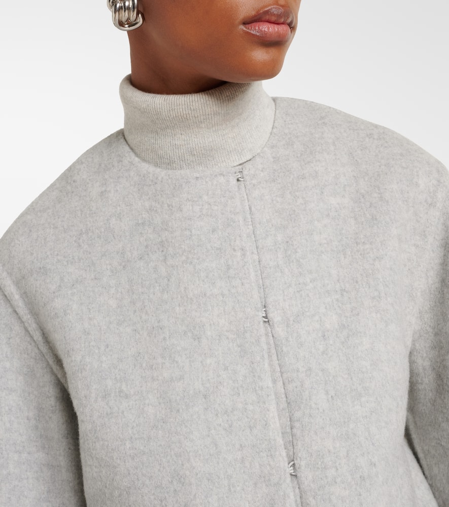 Wool-blend jacket