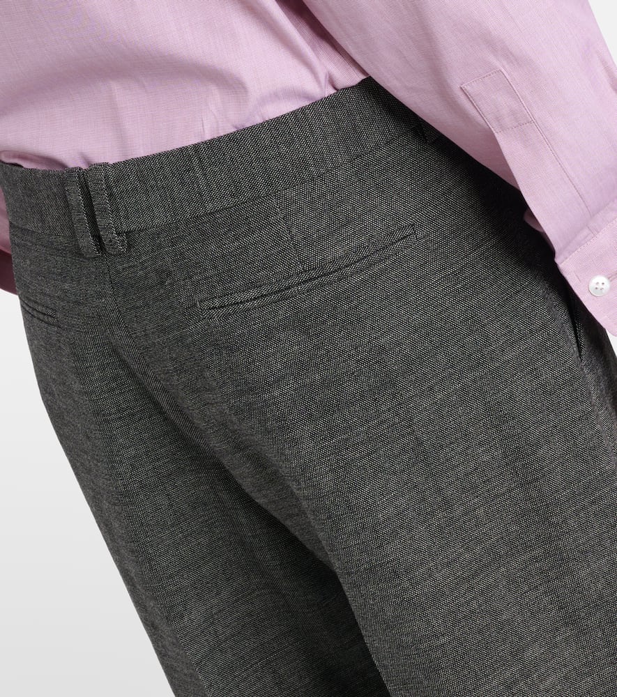 Gandal virgin wool straight pants