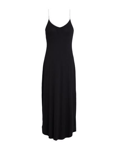 Woman Midi dress Black Size 1 Viscose, Elastane