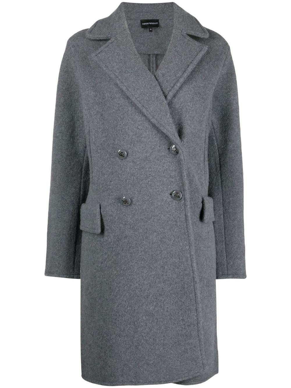 Double-breasted coat - Grey
