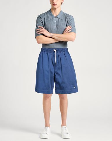 Man Shorts & Bermuda Shorts Blue