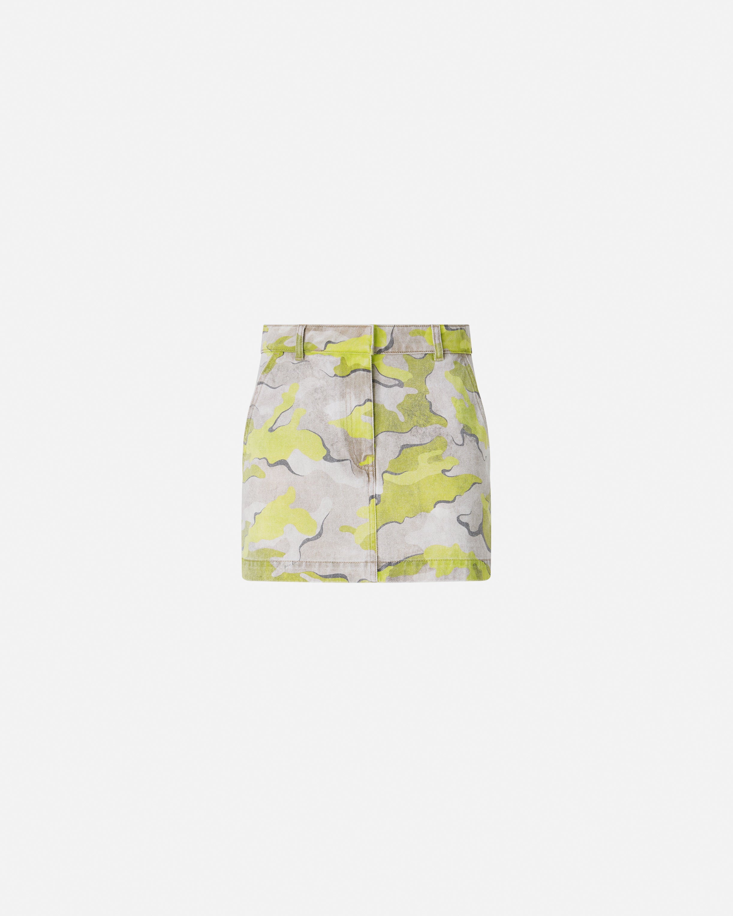 Camouflage mini skirt - 36