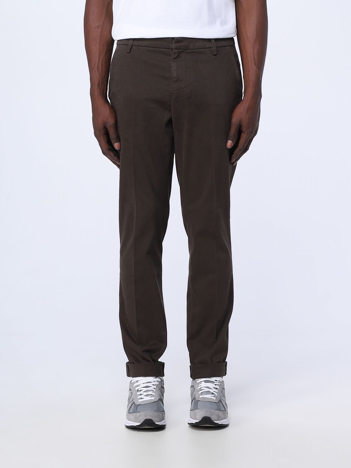 Pants Men color Burnt
