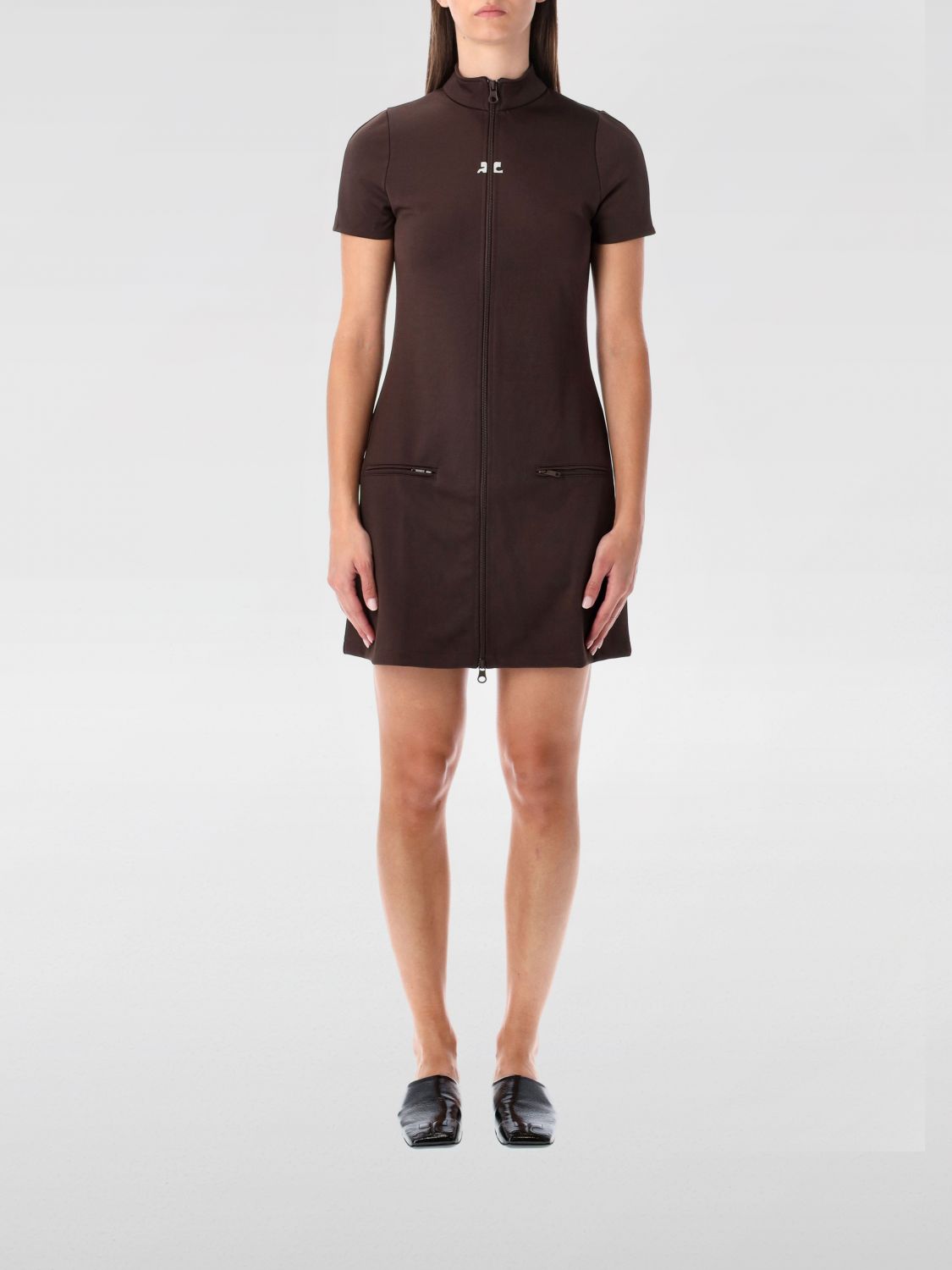Dress COURRÈGES Woman color Black