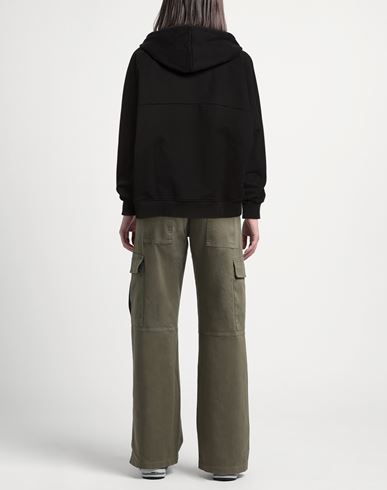 Façon Jacmin Woman Sweatshirt Black Size 3 Cotton