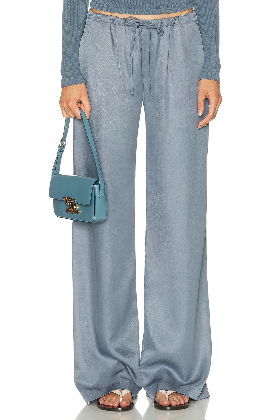 SABLYN Gemma Pull On Straight Leg Pant in Rust.  S. Also in