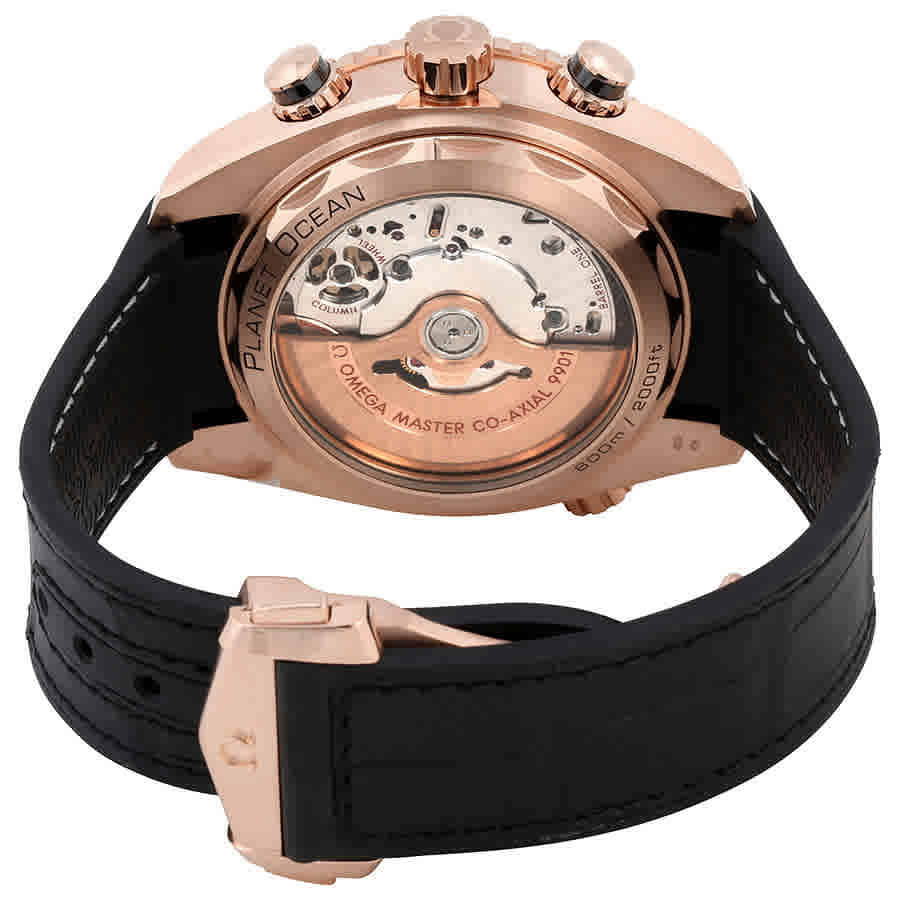 Seamaster Planet Ocean Chronograph Automatic 18kt Sedna Gold Mens Watch 215.63.46.51.01.001