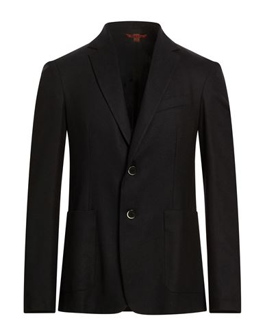 Man Blazer Black Size 40 Virgin Wool, Elastane