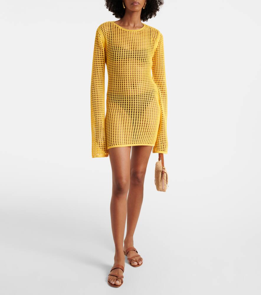 Serena crochet minidress