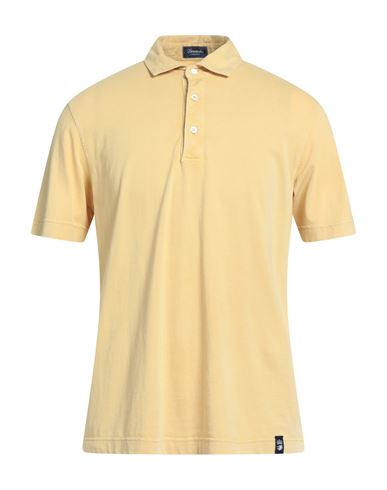 Man Polo shirt Pastel yellow Size L Cotton