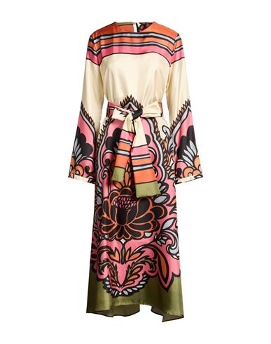 Co. go Woman Midi dress Ivory Size 6 Silk