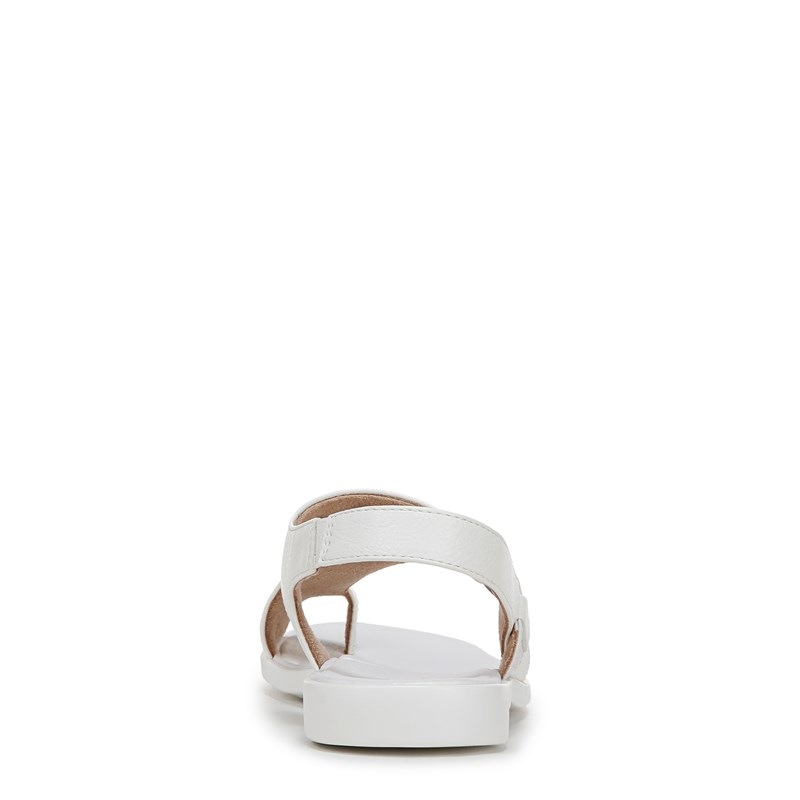 Women's Freya Sandals (White Faux Leather)