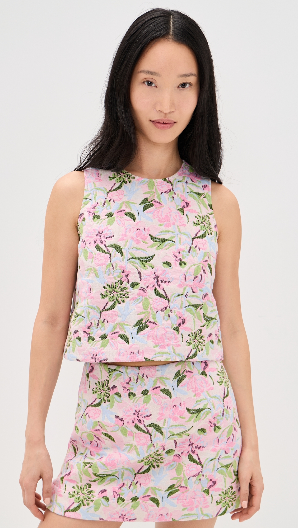 Rebecca Top Magnolia Grove Jacquard
