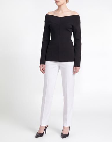 Woman Sweater Black Size L Viscose, Polyester, Polyamide, Elastane